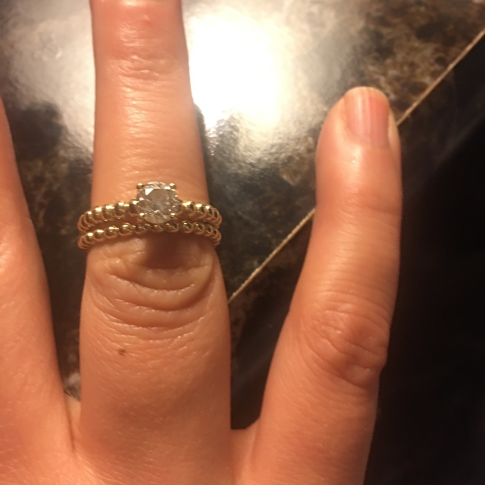 14k gold diamonds 💍 ring